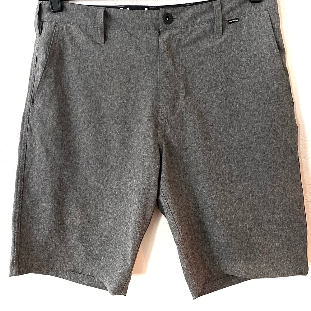 Hurley Men’s Phantom Hybrid Walk Short | Waist 32 | Heather Gray